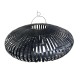 Купол на Лампа Home ESPRIT Черен Бамбук 80 x 80 x 30 cm Купол на Лампа Home ESPRIT Черен Бамбук 80 x 80 x 30 cm