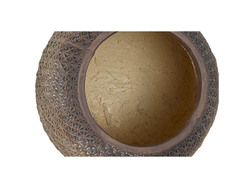 Саксия Home ESPRIT Кафяв Магнезиев 37 x 37 x 43 cm