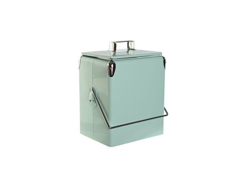 Преносима Хладилна Чанта Home ESPRIT Зелен PVC Метал Стомана полипропилен 17 L 32 x 24 x 43 cm Преносима Хладилна Чанта Home ESPRIT Зелен PVC Метал Стомана полипропилен 17 L 32 x 24 x 43 cm
