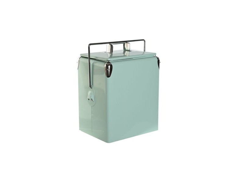 Преносима Хладилна Чанта Home ESPRIT Зелен PVC Метал Стомана полипропилен 17 L 32 x 24 x 43 cm