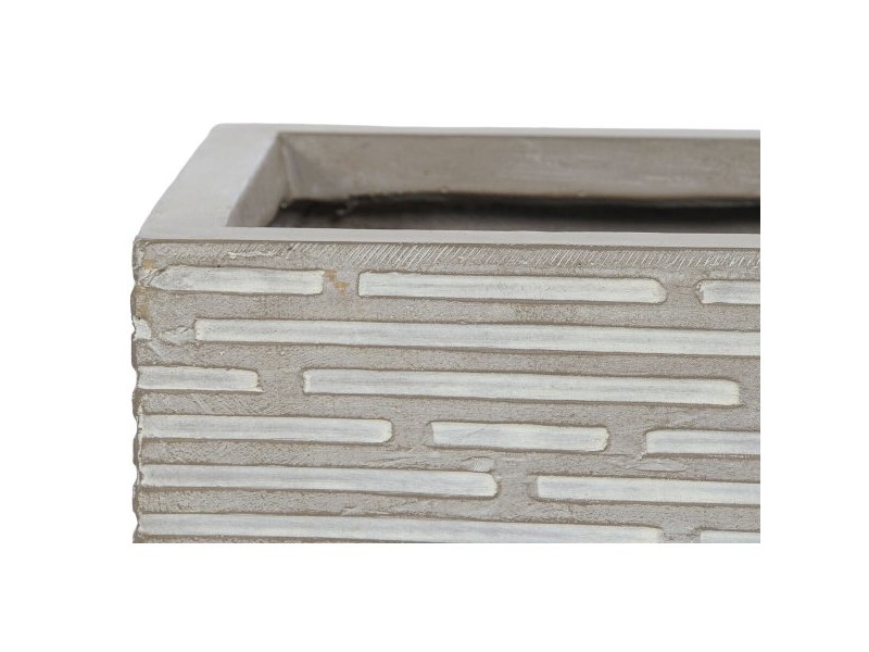 Саксия Home ESPRIT Бежов Магнезиев 74,5 x 37,5 x 37,5 cm
