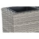 Саксия Home ESPRIT полипропилен Pатан 95 x 26 x 80 cm