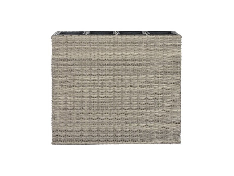 Саксия Home ESPRIT полипропилен Pатан 95 x 26 x 80 cm