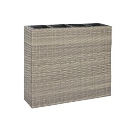 Саксия Home ESPRIT полипропилен Pатан 95 x 26 x 80 cm