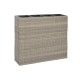 Саксия Home ESPRIT полипропилен Pатан 95 x 26 x 80 cm