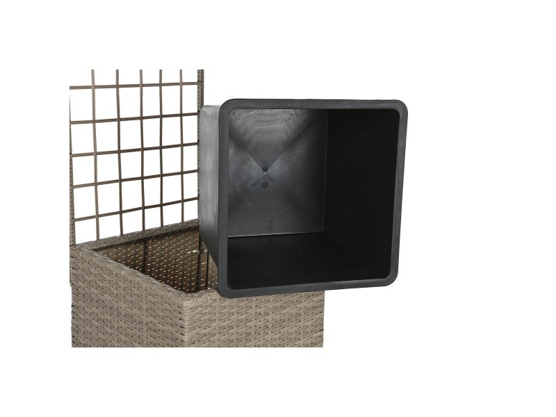 Саксия Home ESPRIT полипропилен Pатан 48 x 52 x 114 cm