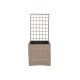 Саксия Home ESPRIT полипропилен Pатан 48 x 52 x 114 cm