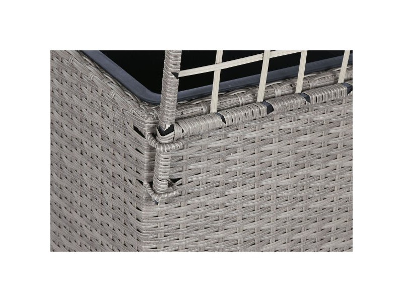 Саксия Home ESPRIT полипропилен Pатан 48 x 52 x 114 cm