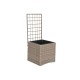 Саксия Home ESPRIT полипропилен Pатан 48 x 52 x 114 cm