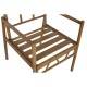 Градински мебели Home ESPRIT Бежов 160 x 90 x 75 cm 83 cm (5 Части)