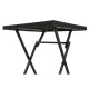 Градински мебели Home ESPRIT Черен 58 x 58 x 71,5 cm