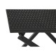 Градински мебели Home ESPRIT Черен 58 x 58 x 71,5 cm