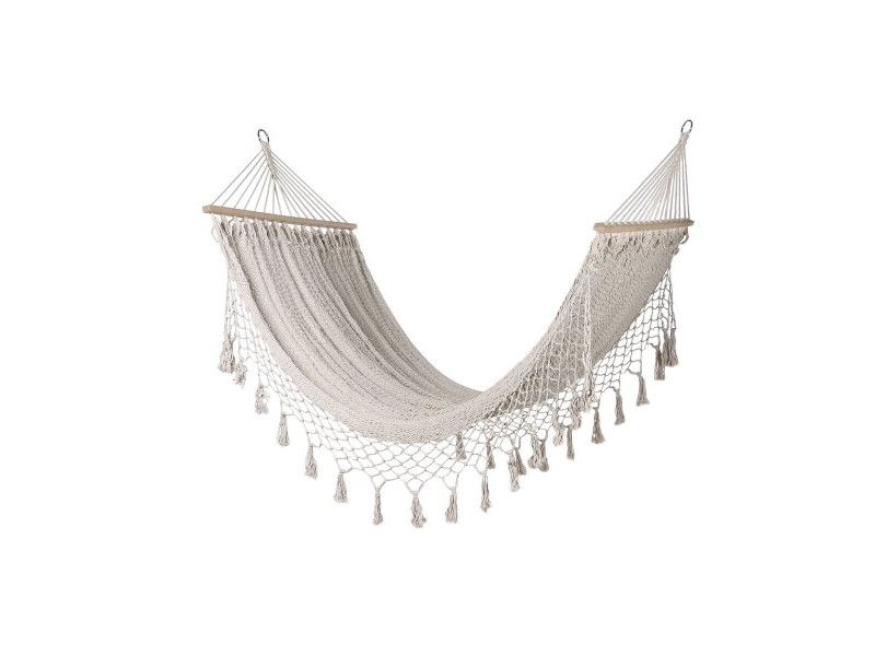 Висящ хамак Home ESPRIT Бял 100 x 200 x 5 cm