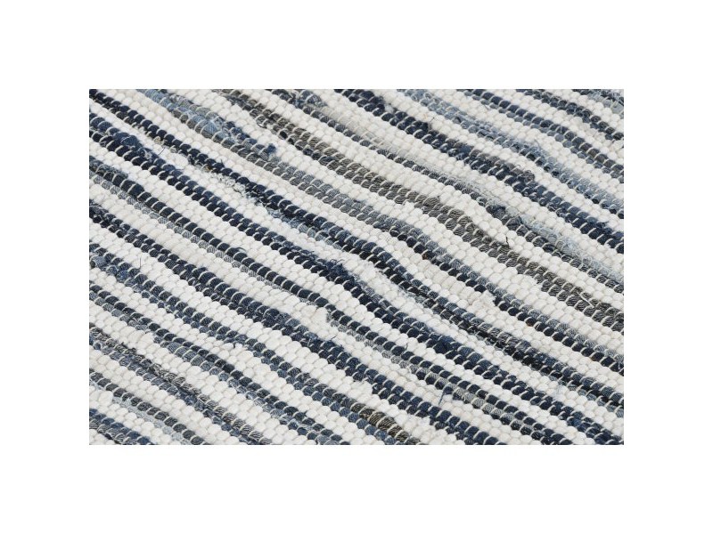 Килим Home ESPRIT Син Бял 120 x 180 x 0,5 cm Килим Home ESPRIT Син Бял 120 x 180 x 0,5 cm