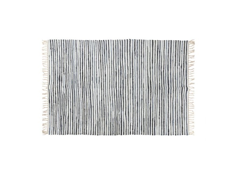 Килим Home ESPRIT Син Бял 120 x 180 x 0,5 cm Килим Home ESPRIT Син Бял 120 x 180 x 0,5 cm