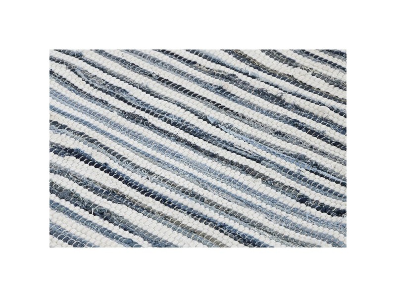 Килим Home ESPRIT Син Бял 160 x 230 x 0,5 cm