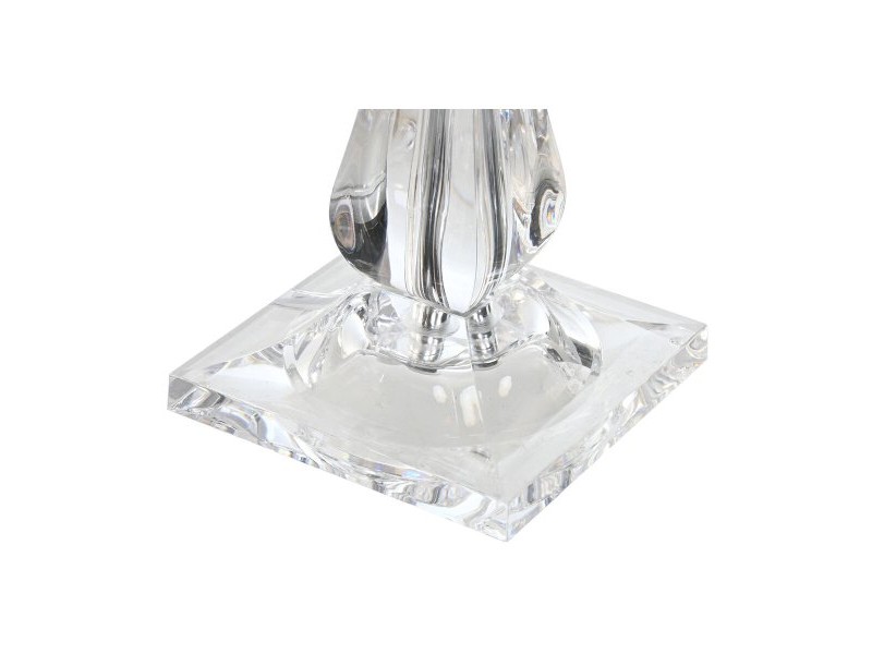 Настолна лампа Home ESPRIT Бял Бежов Метал 60 W 220 V 25 x 25 x 50 cm (2 броя)