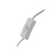 Настолна лампа Home ESPRIT Бял Бежов Метал 25 W 220 V 22 x 22 x 45 cm (2 броя)