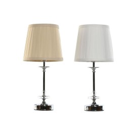 Настолна лампа Home ESPRIT Бял Бежов Метал 25 W 220 V 20 x 20 x 43 cm (2 броя)