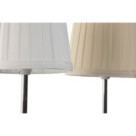 Настолна лампа Home ESPRIT Бял Бежов Метал Порцелан 20 W 220 V 17,5 x 17,5 x 35 cm (2 броя)