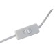 Настолна лампа Home ESPRIT Бял Бежов Метал Порцелан 20 W 220 V 17,5 x 17,5 x 35 cm (2 броя) Настолна лампа Home ESPRIT Бял Бежов Метал Порцелан 20 W 220 V 17,5 x 17,5 x 35 cm (2 броя)
