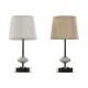 Настолна лампа Home ESPRIT Бял Бежов Метал Порцелан 20 W 220 V 17,5 x 17,5 x 35 cm (2 броя) Настолна лампа Home ESPRIT Бял Бежов Метал Порцелан 20 W 220 V 17,5 x 17,5 x 35 cm (2 броя)