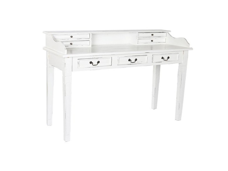 Бюро Home ESPRIT Бял Дървен 150 x 57 x 100 cm