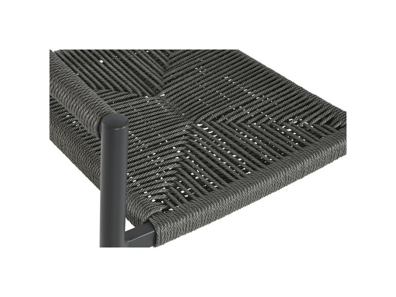 Aiatool Home ESPRIT Черен Тъмно сив Алуминий Pатан 56 x 60 x 78 cm Aiatool Home ESPRIT Черен Тъмно сив Алуминий Pатан 56 x 60 x 78 cm