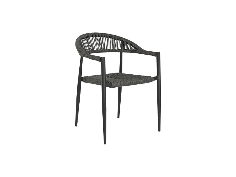 Aiatool Home ESPRIT Черен Тъмно сив Алуминий Pатан 56 x 60 x 78 cm Aiatool Home ESPRIT Черен Тъмно сив Алуминий Pатан 56 x 60 x 78 cm