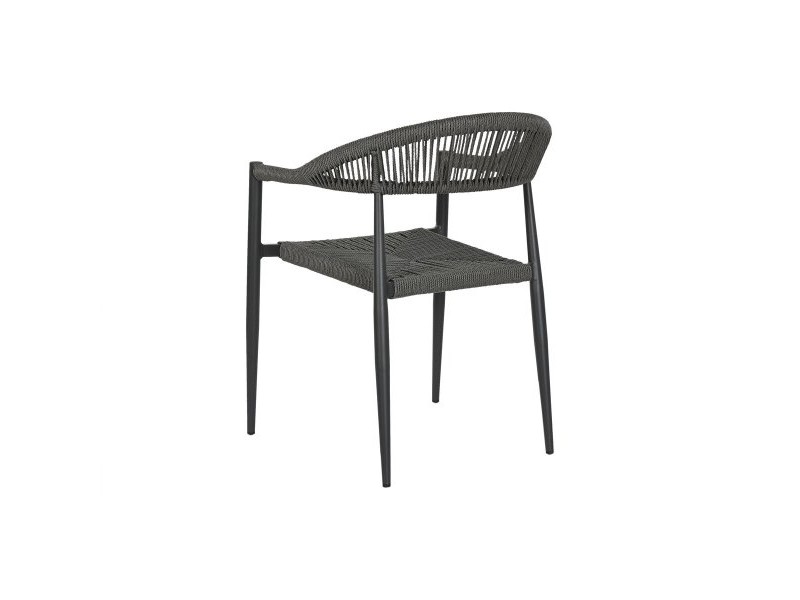 Aiatool Home ESPRIT Черен Тъмно сив Алуминий Pатан 56 x 60 x 78 cm Aiatool Home ESPRIT Черен Тъмно сив Алуминий Pатан 56 x 60 x 78 cm