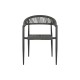 Aiatool Home ESPRIT Черен Тъмно сив Алуминий Pатан 56 x 60 x 78 cm Aiatool Home ESPRIT Черен Тъмно сив Алуминий Pатан 56 x 60 x 78 cm