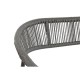 Градински диван Home ESPRIT Алуминий 131 x 55 x 76 cm