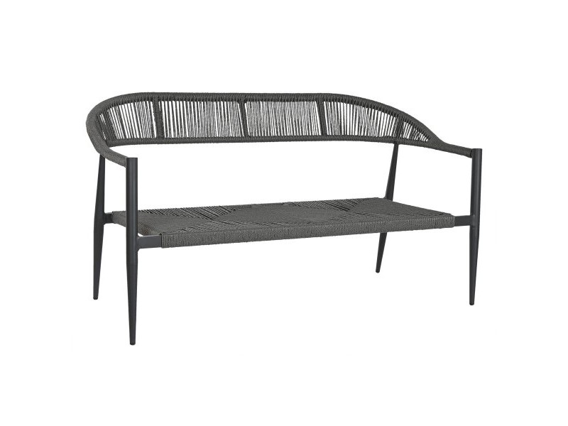 Градински диван Home ESPRIT Алуминий 131 x 55 x 76 cm