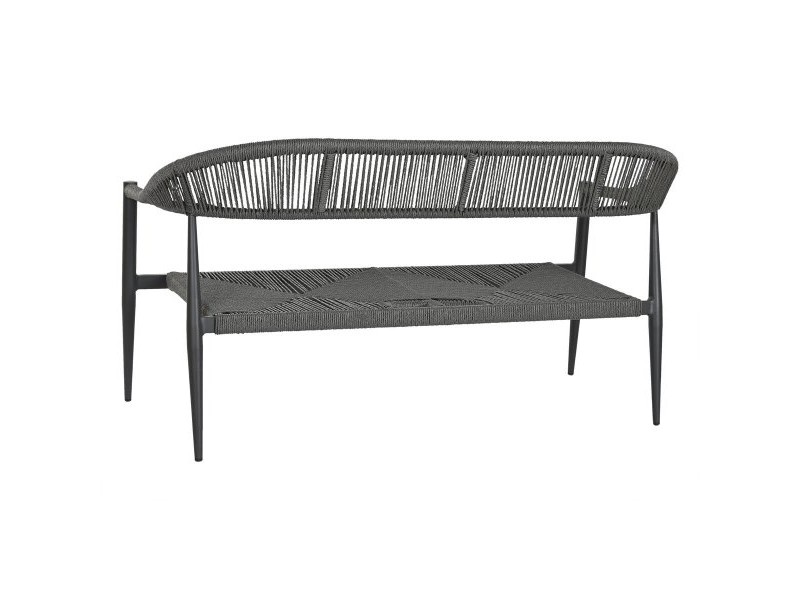 Градински диван Home ESPRIT Алуминий 131 x 55 x 76 cm