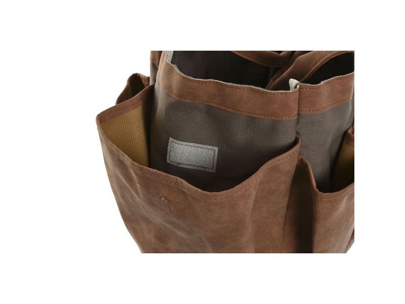 Поставки за инструменти Home ESPRIT Чанта Градина Кафяв 47 x 18 x 27 cm