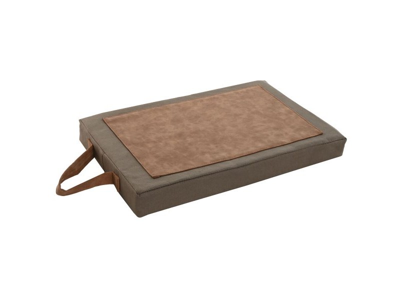 Floor cushion Home ESPRIT Кафяв Памук полиестер 40 x 25 x 4 cm