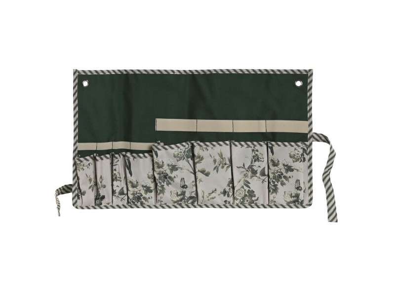 Поставки за инструменти Home ESPRIT Градина Лента Бял Зелен 54 x 29 x 6 cm