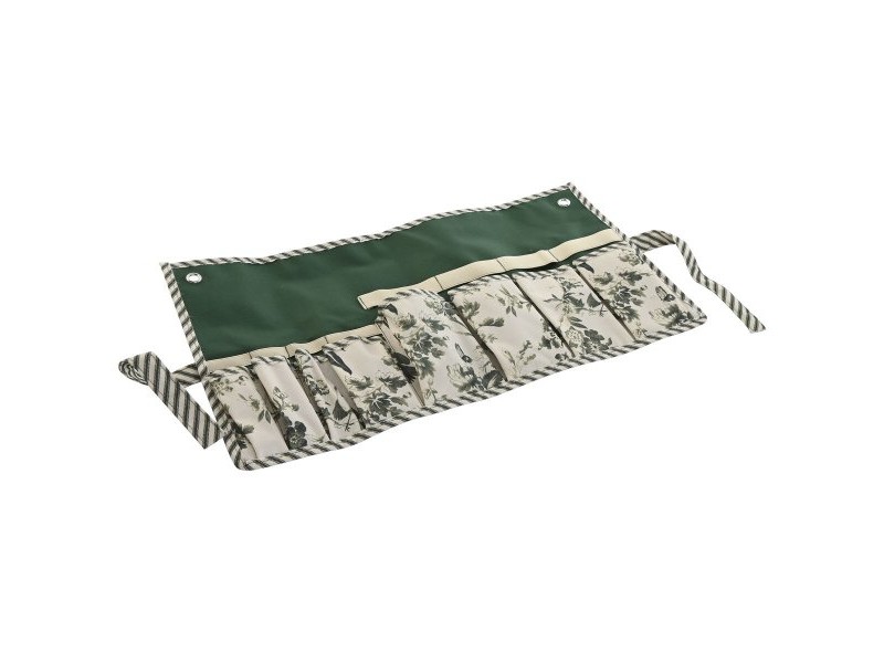 Поставки за инструменти Home ESPRIT Градина Лента Бял Зелен 54 x 29 x 6 cm
