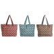 Дамска Чанта Home ESPRIT Кафяв цвят тюркоаз Корал 55 x 14 x 35 cm (3 броя) Дамска Чанта Home ESPRIT Кафяв цвят тюркоаз Корал 55 x 14 x 35 cm (3 броя)