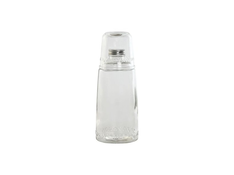 Бутилка за вода Home ESPRIT Прозрачен Кристал 240 ml 1 L Бутилка за вода Home ESPRIT Прозрачен Кристал 240 ml 1 L
