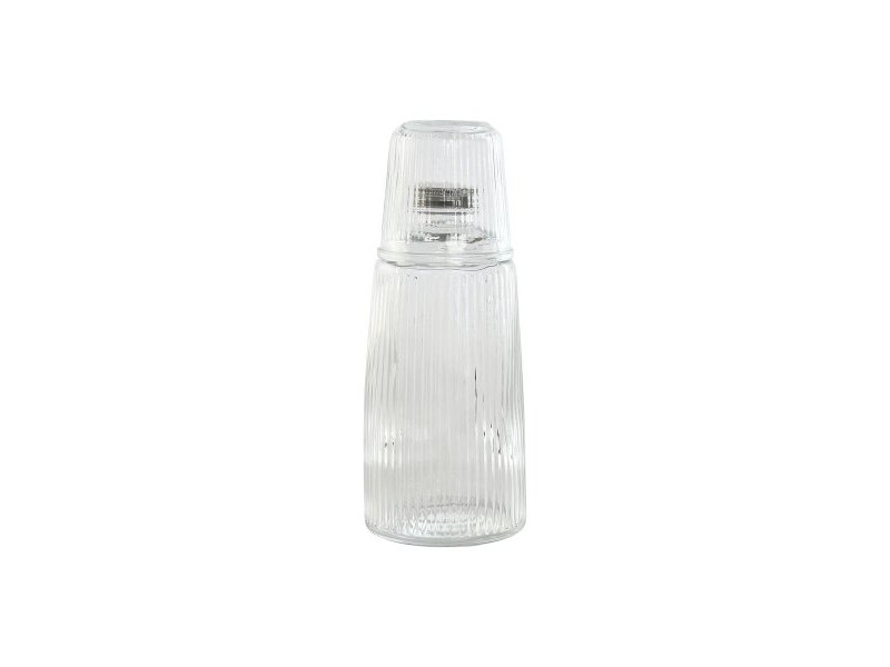 Бутилка за вода Home ESPRIT Прозрачен Кристал 240 ml 1 L