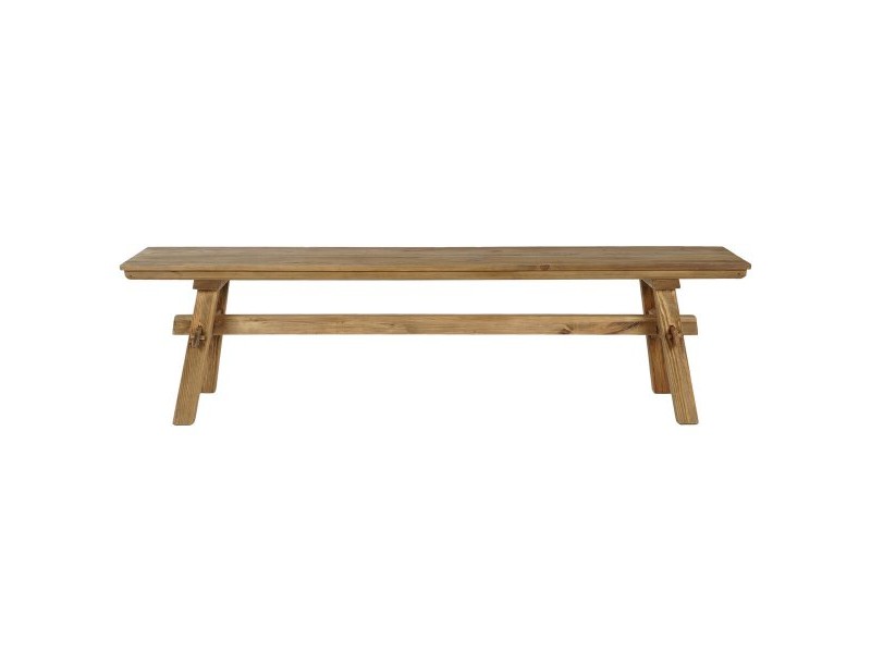 Табуретка Home ESPRIT Кафяв бор 180 x 35 x 47 cm