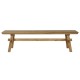 Табуретка Home ESPRIT Кафяв бор 180 x 35 x 47 cm