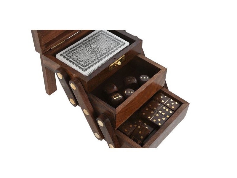 Игри Home ESPRIT Дървен 13 x 10 x 10 cm