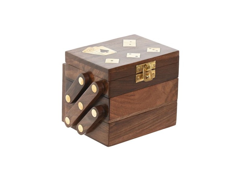 Игри Home ESPRIT Дървен 13 x 10 x 10 cm
