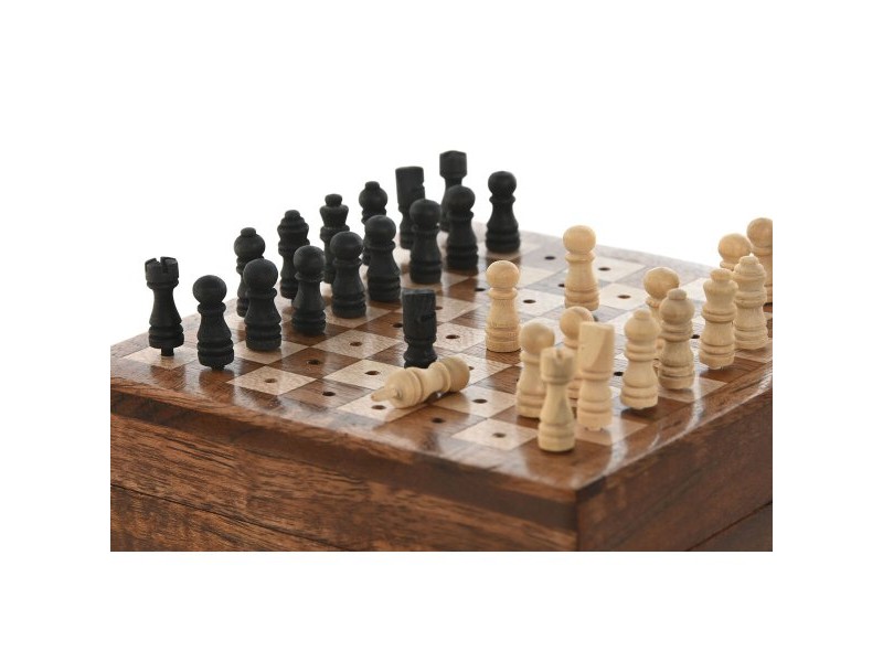 Игри Home ESPRIT Дървен 13 x 12 x 8 cm