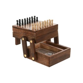 Игри Home ESPRIT Дървен 13 x 12 x 8 cm