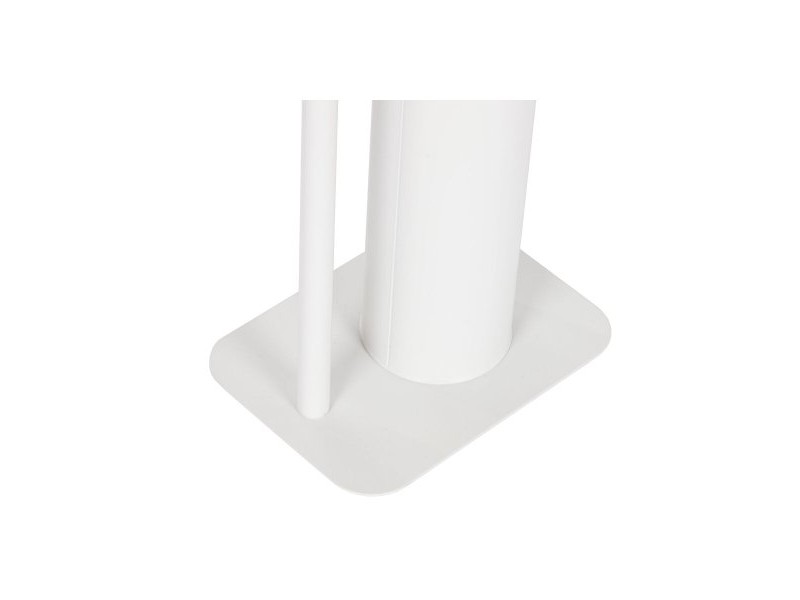 Поставка за Тоалетна Хартия Home ESPRIT Бял Естествен Метал Бамбук 22 x 16 x 68 cm