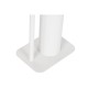 Поставка за Тоалетна Хартия Home ESPRIT Бял Естествен Метал Бамбук 22 x 16 x 68 cm