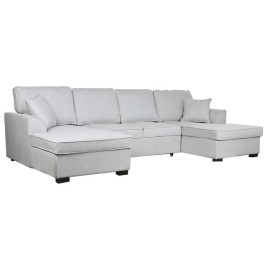 Разтегателен диван Home ESPRIT Сив Модерен 298 x 154 x 92 cm